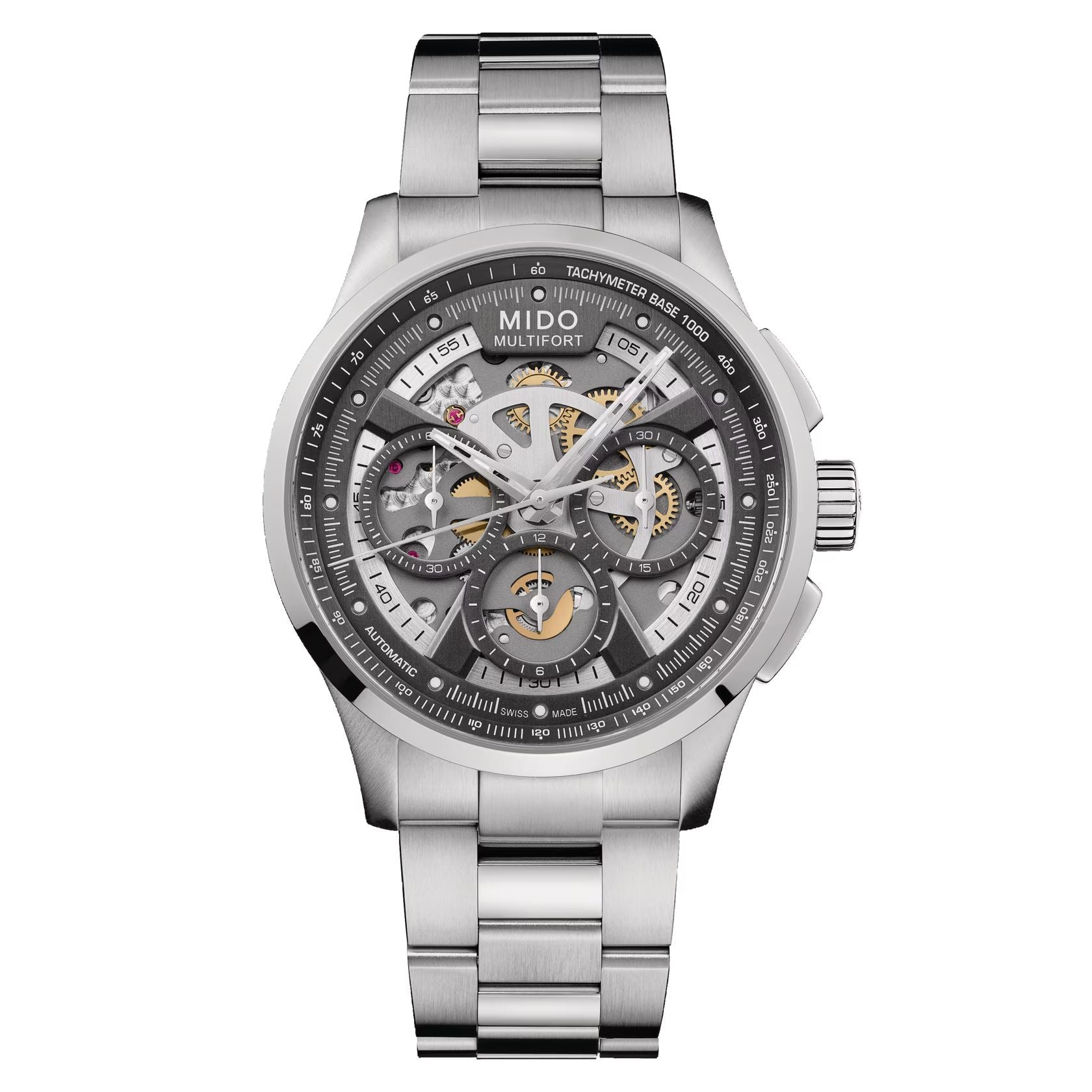 Orologio Uomo Mido Automatico Multifort Skeleton M0386621106000